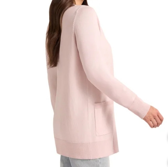 Matty M Pink Open Cardigan Women's Small Lightweight Knit Sweater NWT - Picture 14 of 14